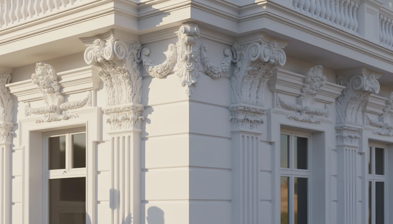 3d architectural shapes