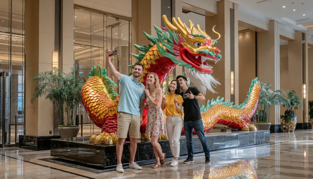 Large scale foam characters