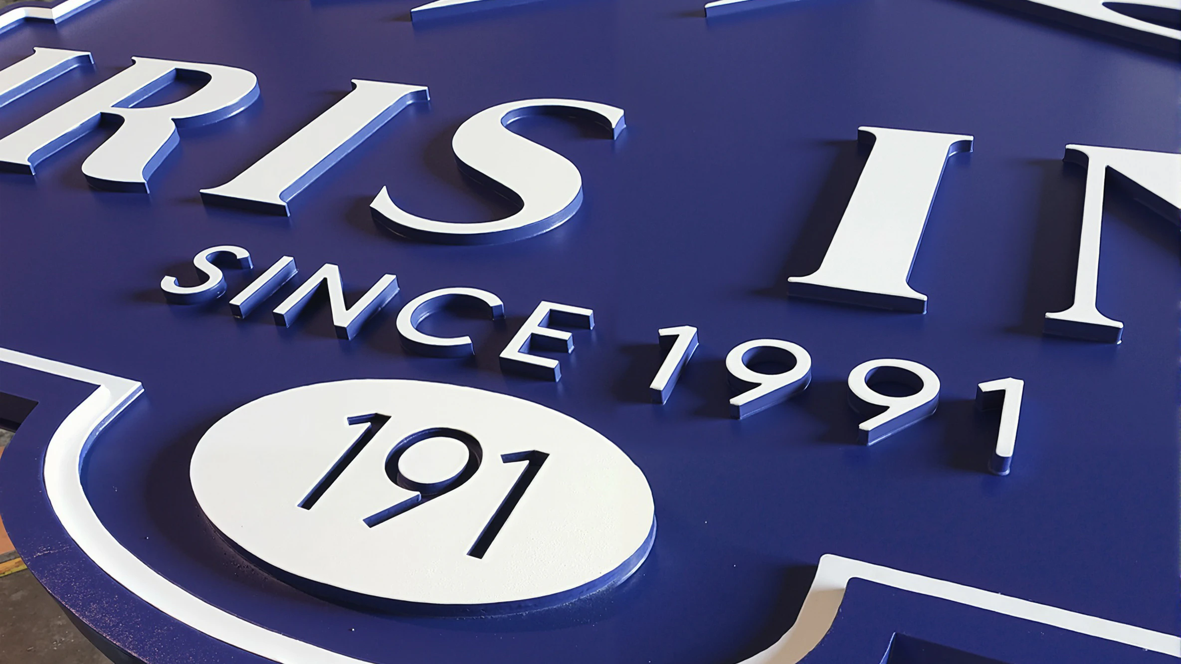 custom foam routed signs 1