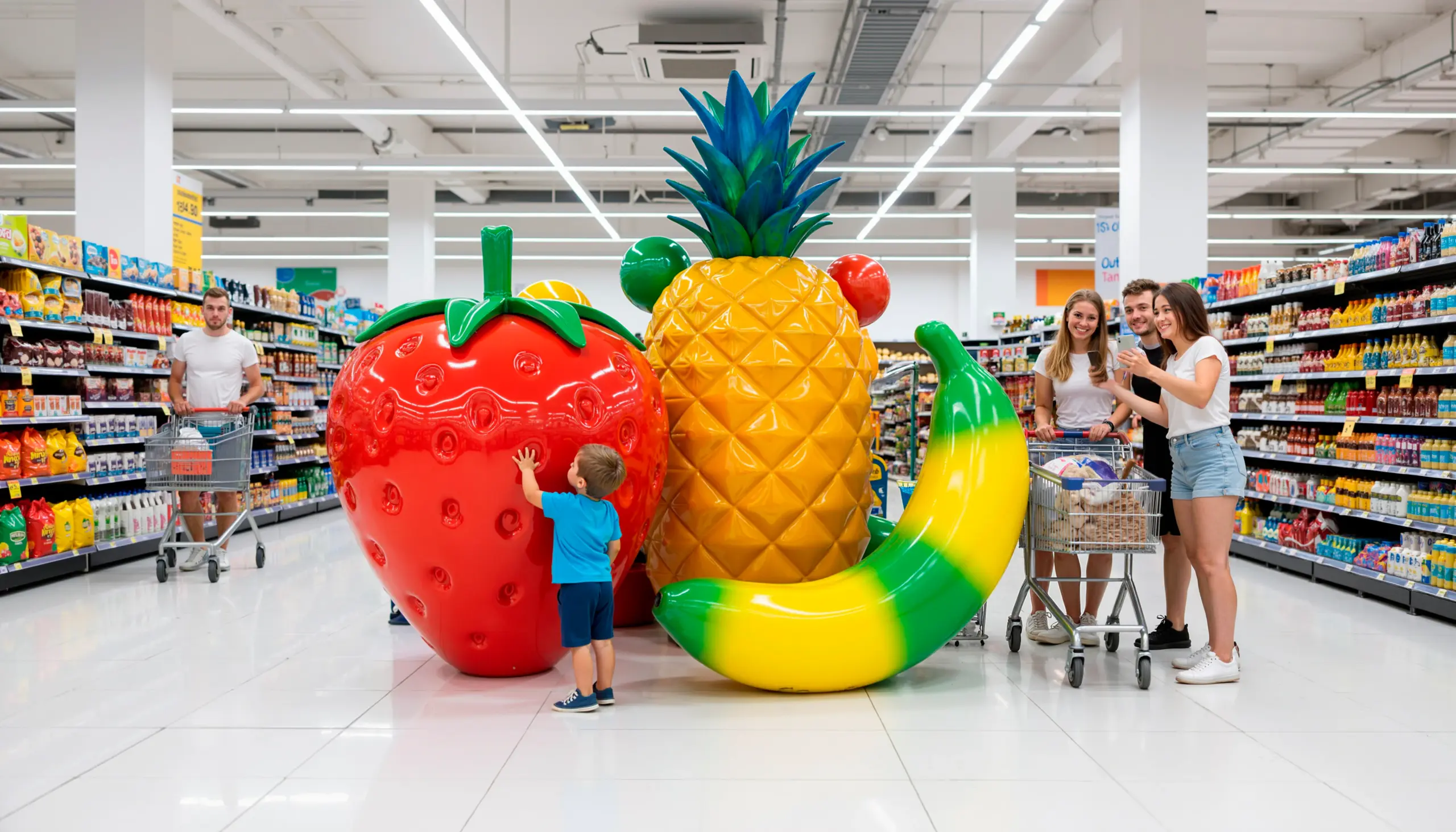 custom retail interior setup