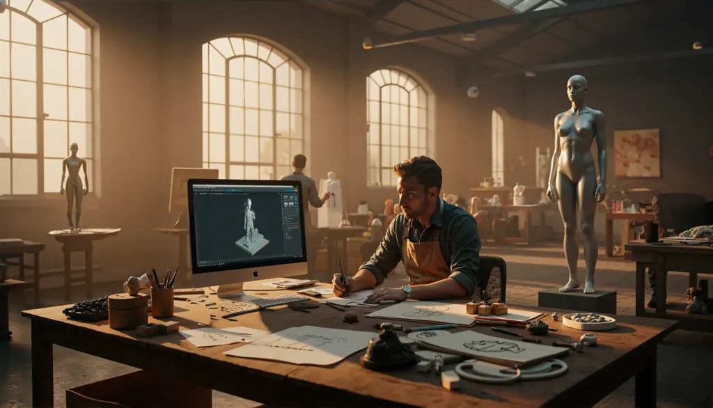 foam board characters design