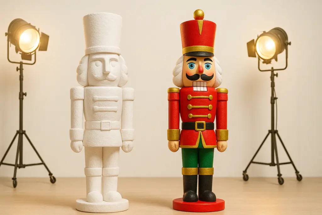 foam props painted realistic