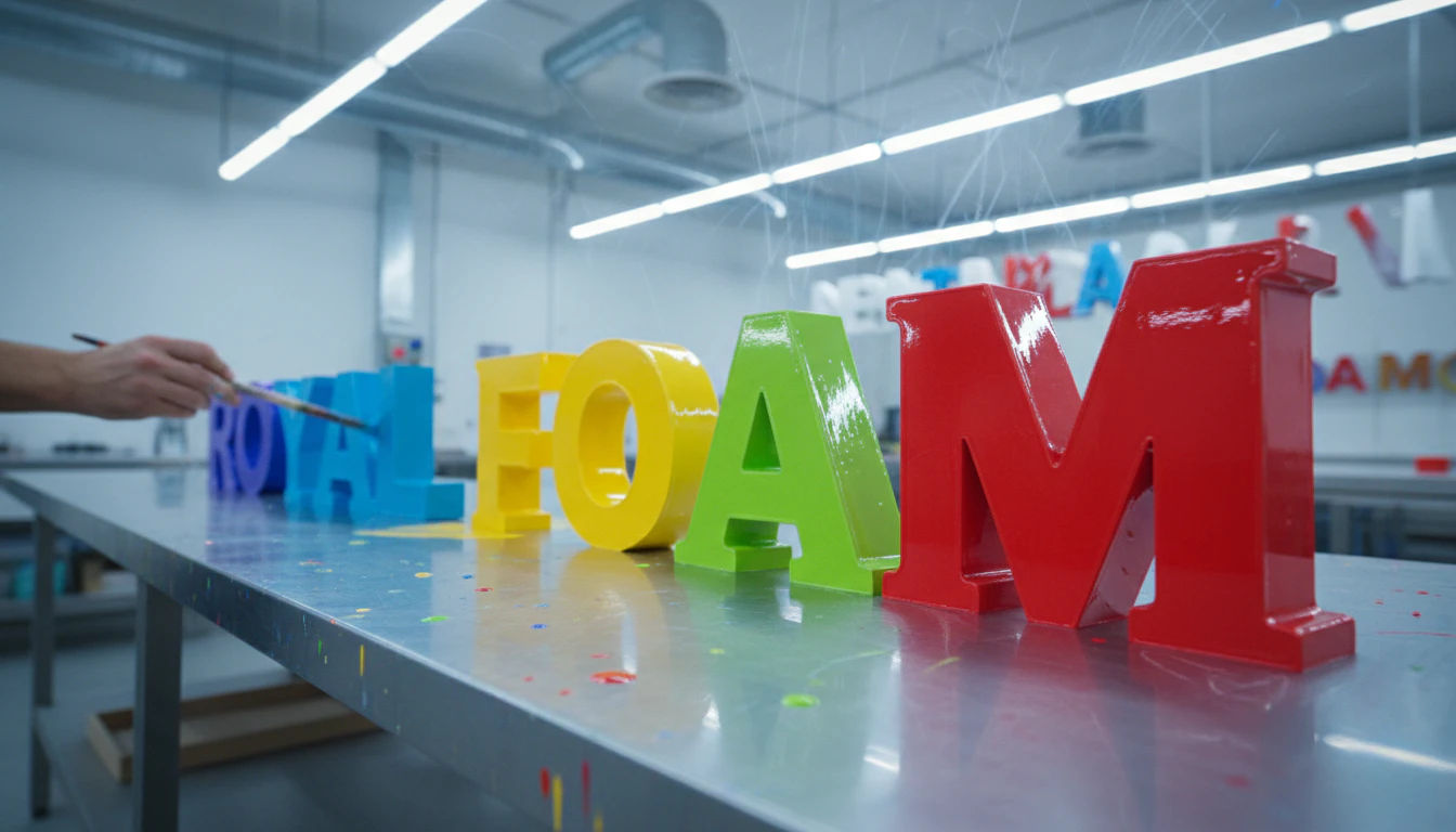 large floating pool letters