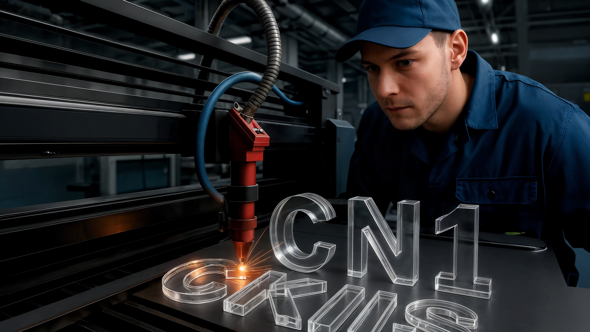 laser cut acrylic letters