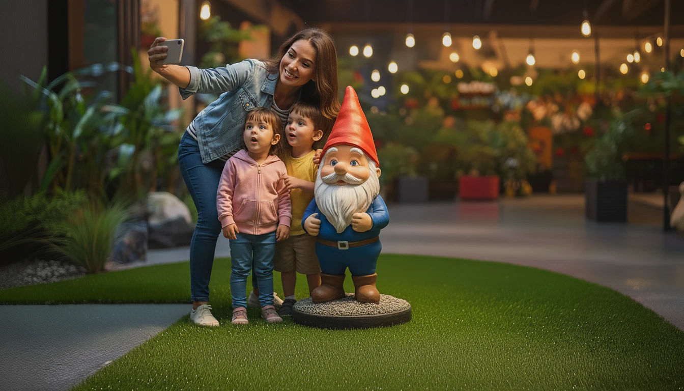 lifesize foam figure